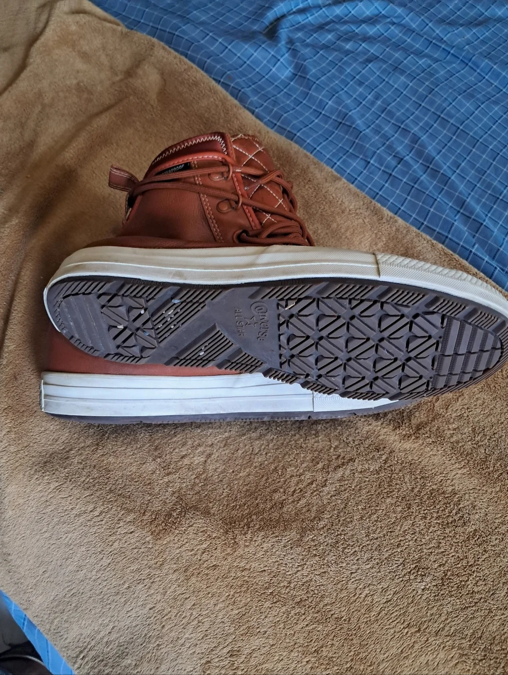 Size 10.5 - Converse Chuck Taylor All Star Utility All Terrain High Amber Sepia - Picture 8 of 9